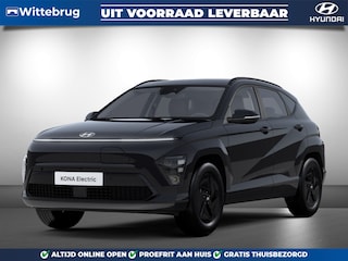 Hyundai Kona Long Range Pure Edition 64.8 kWh Volledig Elektrish, Fiscaal aantrekkelijk, Navigatie , parkeer sensoren V+A Uit voorraad leverbaar!