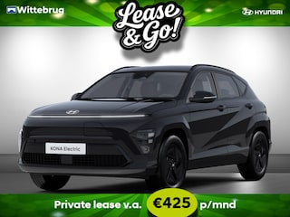 Hyundai Kona Long Range Pure Edition 64.8 kWh Volledig Elektrish, Fiscaal aantrekkelijk, Navigatie , parkeer sensoren V+A Uit voorraad leverbaar!