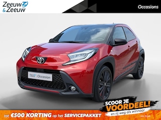 Toyota Aygo 72PK VVT-i S-CVT Premium Automaat | 1e eigenaar | JBL Audio | Navi | Apple CarPlay/Android Auto | Adaptive Cruise Control | Licht & Regen Sensor | Lichtmetalen Velgen | Keyless Entry |