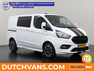 Ford Transit Custom 2.0TDCI 170PK Sport Automaat Dubbele Cabine | 2xSchuifdeur | Leder | Navigatie | Camera | Trekhaak