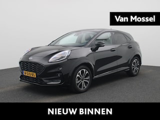 Ford Puma 1.0 EcoBoost Hybrid ST-Line X | Trekhaak | All-Seasonbanden | B&O Audio | Winter Pack | Camera | PDC Voor+Achter | Adaptieve Cruise Control | Full-Map Navigatie | 17" LMV | Climate Control | Draadloze Smartphonelader | Cruise Control & Snelheidsbegrenzer | Apple Carplay & Android Auto