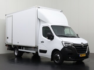 Renault Master 2.3DCi 165PK Dubbellucht Bakwagen+Laadklep | 2.35 Hoog | Zijdeur | Dakspoiler | Navigatie | Airco | Cruise | 3-Zits
