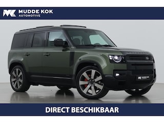 Land Rover Defender 2.0 P300e 110 X | FACELIFT | ClearSight | Meridian Surround | Trekhaak | Luchtvering | Koelbox | Panoramadak | 22 Inch