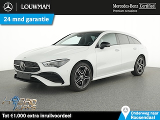 Mercedes-Benz CLA Shooting Brake 250 e AMG Plug-In Hybride Trekhaak | AMG Line | Panorama Schuif-Kanteldak | Distronic | Head-up display | Parkeerpakket met 360°-camera Inclusief 24 maanden MB Certified garantie voor Europa.