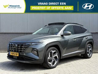 Hyundai Tucson 1.6 T-GDI HEV Premium Sky | 360° Camera | Trekhaak (1.650kg) | Adaptive Cruise Control | Schuif-/Kantel Dak | Elektrisch Verstelbare Stoelen (Memory Bestuurder) |
