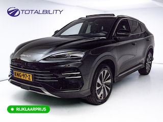 BYD Seal U 1.5 DM-i FWD Boost NIEUW | Zwart Leer | Panodak | 360 Camera | Stoelverw. & Ventilatie | Head-Up | Rijklaarprijs | 8 jaar garantie / 250.000 km op de batterij!, 6 jaar garantie / 150.000 km algemene voertuiggarantie, Uit voorraad leverbaar!