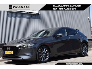 Mazda 3 2.0 e-SkyActiv-G M Hybrid 122 Comfort met Bose, Head up, Adaptive cruise, 360 Camera, PDC, Stuur/Stoelverwarming, 18'' LMV