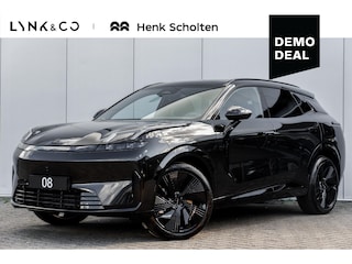 Lynk & Co 08 More | Black Edition | 200km Hybride | Stoelmassage, Verwarming en Ventilatie | Panoramadak | Matrix LED | Harman Kardon | 360° Camera | Getint glas | Bestuurdersstoel met geheugen | Sfeerverlichting | Apple Carplay, Dodehoekassistent | Adaptive Cruise Contol