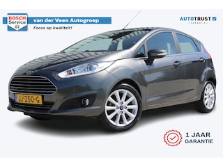 Ford Fiesta 1.0 EcoBoost Titanium | Incl. 12 maanden garantie | Cruise control | 100% onderhouden | Climate control | Bluetooth | Parkeersensoren | Trekhaak |
