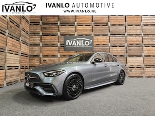 Mercedes-Benz C-klasse 300 e AMG Line PHEV Leder LED Camera Sfeer Navi Trekhaak LM