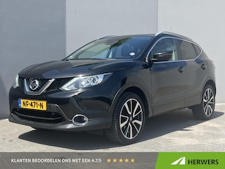 Nissan Qashqai 1.2 Tekna / Trekhaak (1.200KG) / Airco / Panoramadak / Bluetooth / Full-Map Navigatie / Stoelverwarming /