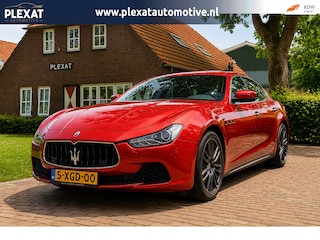 Maserati Ghibli 3.0 S Q4 409PK Aut. | Orig. NL | 2e Eigenaar | 20 Inch | Schuif-Kanteldak | Led | Historie | Sportuitlaat | NAP |