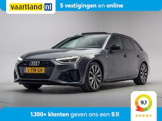 Audi A4 AVANT 40TFSI Sport S line black edition Aut. [ Pano Trekhaak Apple / Android Stoelverwarming Navi ]