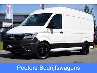 MAN TGE 3.180 35 2.0 L3H3 PB Edition MARGE! Adaptieve Cruise, Camera, Carplay, LED, 177pk, Trekhaak, Multimedia, Stoelverwarming, Automaat, Uniek!