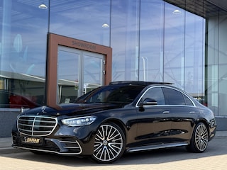 Mercedes-Benz S-klasse 580 e 4MATIC AMG | Burmester | Pano | Leder | 360 | Stoelverwarming / Verkoeling | Achterasbesturing | Apple Carplay |