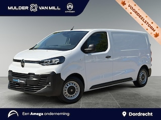Citroën Jumpy L2 75 kWh 136pk | ACTIE | 8 jaar garantie | 0% financial lease | Houten afwerking laadruimte | NAVI | Multimedia | Apple Carplay | Android Auto | Achteruitrijcamera | Parkeersensoren voor en achter | Dode hoek detectie | Digitale cockpit | Stuurwielbediening | Mistlampen | Licht- en regensensor | Automatic light | Tussenwand comfort met raam | Bestuurdersstoel comfort | Bank voorpassagiers | Reservewiel | van €47.380 voor €35.350 ex. BTW rijklaar