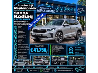 Skoda Kodiaq 1.5 TSI PHEV Business Edition Plus | ex BPM | Leer Suite | HUD | Matrix | DCC | 20” | Winter  06-2025 20.642 KM