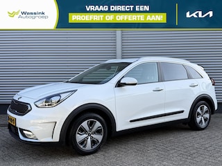 Kia Niro 1.6 GDi DynamicPlusLine | Leer | Stoel/Stuurwielverwarming | Trekhaak | Climate Control | Navigatie |