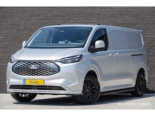 Ford Transit Custom L2H1 218Pk Aut. | Elektrisch | Limited 340 | 2xSchuifdeur | Spoilerpack | 360° Camera | 19'' | Moondust Silver