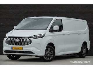 Ford Transit Custom L2H1 218Pk Aut. | Elektrisch | Limited 340 | 2xSchuifdeur | 360° Camera | 17'' | Frozen White
