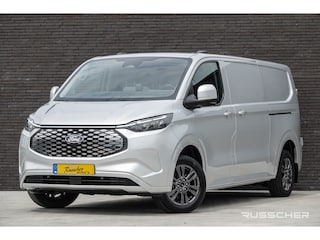 Ford Transit Custom L2H1 218Pk Aut. | Elektrisch | Limited 340 | 2xSchuifdeur | 360° Camera | 17'' | Moondust Silver