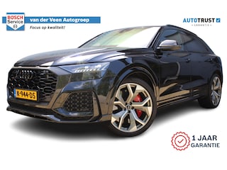Audi Q8 4.0 TFSI Q8 quattro 600pk | Keramische remschijven | Alcantara hemel | Luchtvering | Bang & Olufsen premium audio | Elektrisch wegklapbare trekhaak | Stoelverwarming/ventilatie | Stuurverwarming | Achterbank verwarmd | Elektrisch verstelbare stoelen met memory | 360* Camera | Alcantara stuur | Keyless entry/start | Soft close | Stuurverwarming | Head-Up display |