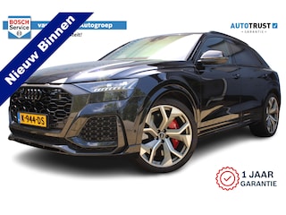 Audi Q8 4.0 TFSI Q8 quattro 600pk | Keramische remschijven | Alcantara hemel | Luchtvering | Bang & Olufsen premium audio | Elektrisch wegklapbare trekhaak | Stoelverwarming/ventilatie | Stuurverwarming | Achterbank verwarmd | Elektrisch verstelbare stoelen met memory | 360* Camera | Alcantara stuur | Keyless entry/start | Soft close | Stuurverwarming | Head-Up display |