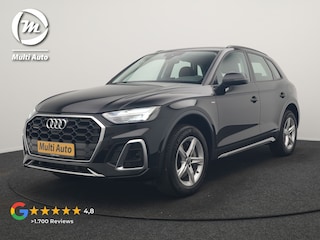 Audi Q5 50 TFSI e quattro S Line PHEV 300pk Dealer O.H | Trekhaak Af Fabriek | 360 Camera | Adaptive Cruise | Head Up | Lederen Stoelen Memory & Verwarmd | Blis | Keyless | Navigatie | Virtual | DAB | 19"L.M | Plug In Hybrid |