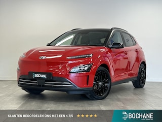 Hyundai Kona EV Premium 64 kWh | HUD | Leder | Stoelverwarming | Trekhaak | 3-FASE
