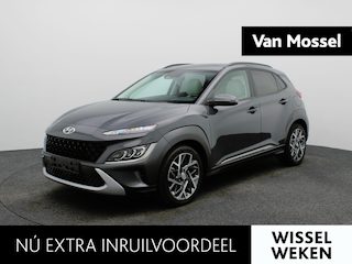 Hyundai Kona 1.6 GDI HEV Fashion Design Sky | Adaptieve Cruise | Achteruitrijcamera | Schuif/kantel dak| Head Up Display | Apple Carplay/Android Auto | DAB | Keyless