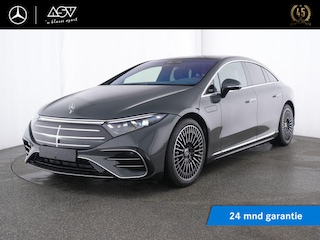 Mercedes-Benz EQS 450 4MATIC AMG Line 118 kWh Accu | Hyperscreen | Luchtvering & Achterasbesturing tot 10° | Manufaktur interieur pakket | Head-Up Display | Massage Stoelen Voor | 360° Camera | Superscreen