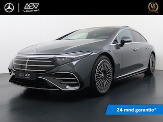 Mercedes-Benz EQS 450 4MATIC AMG Line 118 kWh Accu | Hyperscreen | Luchtvering & Achterasbesturing tot 10° | Manufaktur interieur pakket | Head-Up Display | Massage Stoelen Voor | 360° Camera | Superscreen