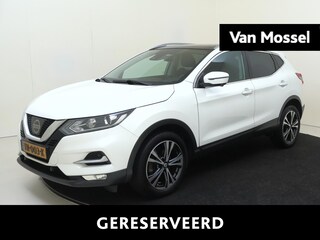 Nissan Qashqai 1.2 N-Connecta AUTOMAAT | Airco automatisch | Panoramadak | Parkeersensoren & 360 Camera |Cruise control | lichtmetalen velgen 18" | navigatiesysteem full map |
