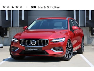 Volvo V60 B4 Plus Bright | Trekhaak | All-Season Banden | Harman/Kardon Premium Geluidssysteem | Adaptieve Cruise Control | Pilot Assist | Elektrische Achterklep | Keyless Entry | Stuurverwarming | Stoelverwarming Voor- en Achter | Lichtmetalen Velgen
