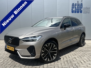 Volvo XC60 2.0 T6 Plug-in hybrid AWD Ultra Dark Luchtvering Bowers en Wilkins Audio Nappa Leder Massagestoelen Stoelventilatie 21 Inch Velgen 360 Camera Elektrische comfortstoelen Apple Carplay Android Auto Stuurverwarming Vol Opties Nieuwe Auto ! Incl. BTW