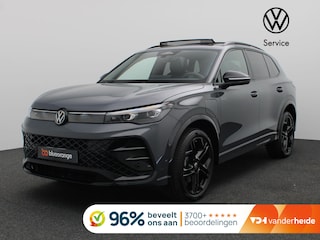 Volkswagen Tiguan 1.5 eHybrid R-Line Edition 272PK DSG Panoramadak, Trekhaak, 20" LM Velgen, Black Style, Leder, Memorystoel, 360gr. Camera, Head-Up Display, Navi via Apple Carplay/Android Auto