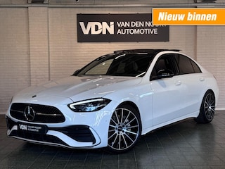 Mercedes-Benz C-klasse 180 AMG Line Night BTW Pano Camera Stoelv Alcantara 19''