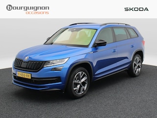 Skoda Kodiaq 1.5 TSi 150 Pk Sportline Business | Trekhaak | Stoelverwarming | Camera | Adaptive Cruise | CarPlay | 19 Inch | 101.094 Km !!