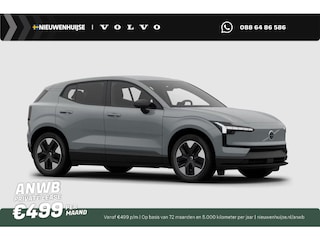 Volvo EX30 P3 Plus Europa 51 kWh | Google Services | Stoelverwarming | Verwarmd stuurwiel | Parkeersensoren voor+achter | Parkeercamera | Adaptieve cruise control | Elektrisch bedienbare achterklep | Digital Key | Harman Kardon | Extra getint glas |