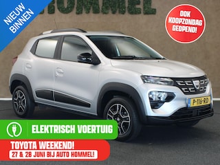 Dacia Spring Comfort 27 kWh - ORIGINEEL NEDERLANDSE AUTO - SOH 92%! - AIRCO - AUTONOMOUS EMERGENCY BRAKING - DAB ONTVANGER - LICHTMETALEN VELGEN 14" - STOF/KUNSTLEDEREN BEKLEDING - DAKRAILS - ELEKTRISCHE RAMEN VOOR EN ACHTER - BLUETOOTH TELEFOONVOORBEREIDING