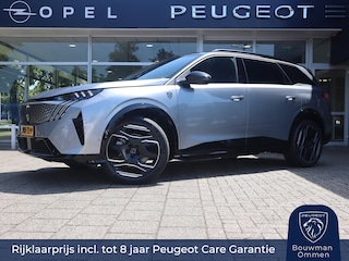 Peugeot 5008 EV GT Exclusive 73 kWh 210PK 7pers., Rijklaarprijs, Leder Trekhaak afn Navigatie 360 Camera 20 inch wielen