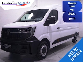Renault Master 2.0 DCI 130 pk L3H2 Nwe Model, BPM vrij Airco, Apple Carplay, Cruise Control, Laadruimte Pakket, 3-Zits