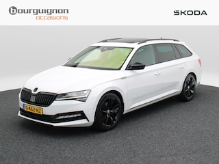 Skoda Superb Combi 1.5 TSi ACT 150 Pk Automaat Sportline Business | Trekhaak | Stoelverwarming | Panorama dak | Camera | Canton Audio | Alcantara | CarPlay | 18 Inch