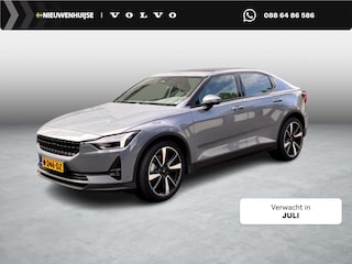 Polestar 2 Long Range Single Motor 78 kWh | Warmtepomp | Panoramadak | Elektrisch Verstelbare Voorstoelen | 360 Graden Camera | Cruise Control Adaptief | BLIS | Keyless Entry | Stoelverwarming voor en achter | Lichtmetalen Velgen 20 inch | Plus Pack | Pilot Pack