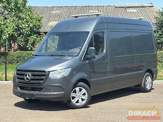 Mercedes-Benz Sprinter 314 CDI L2H2 - 2.1L  - grijs - camera - MBUX - nieuwe banden alu velgen - Euro 6 - 10100km - APK 12-2027