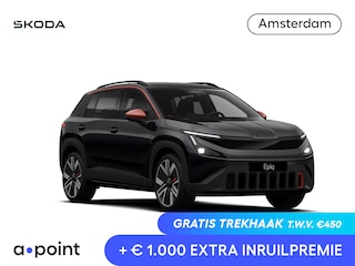 Skoda Epiq First Edition 56 kWh 211 pk | Light & View | Trekhaak afneembaar