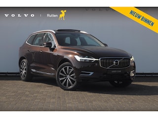Volvo XC60 T8 390PK Automaat Recharge AWD Inscription / Head up display / Leer dashboard / Trekhaak / BLIS / Adaptieve cruise control / Panoramadak / Apple carplay / Parkeersensoren met camera / Elektrische achterklep / Elektrische stoelen met geheugen / Stoel en stuurwielverwarming