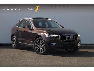 Volvo XC60 T8 390PK Automaat Recharge AWD Inscription / Head up display / Leer dashboard / Trekhaak / BLIS / Adaptieve cruise control / Panoramadak / Apple carplay / Parkeersensoren met camera / Elektrische achterklep / Elektrische stoelen met geheugen / Stoel en stuurwielverwarming