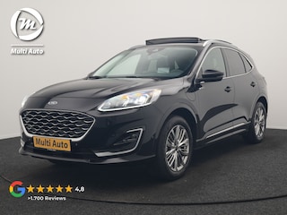 Ford Kuga 2.5 Vignale PHEV 225pk Dealer O.H | Panodak | Head Up | Bang & Olufsen | Adaptive Cruise | 360 Camera | Lederen Sportstoelen Memory & Verwarmd | BLIS | Keyless | Apple Carplay | Pilot Assist | Sfeerverlichting | Navigatie | Virtual | 18"L.M | Plug In Hybrid |