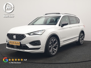 Seat Tarraco 1.4 TSI e-Hybrid FR PHEV 245pk Dealer O.H | Trekhaak Af Fabriek | Panodak | 360 Camera | Adaptive Cruise | Sportstoelen Memory & Verwarmd | BLIS | Apple Carplay | Travel Assist | Keyless | Navigatie | Virtual | DAB | 20" L.M | Plug In Hybrid |